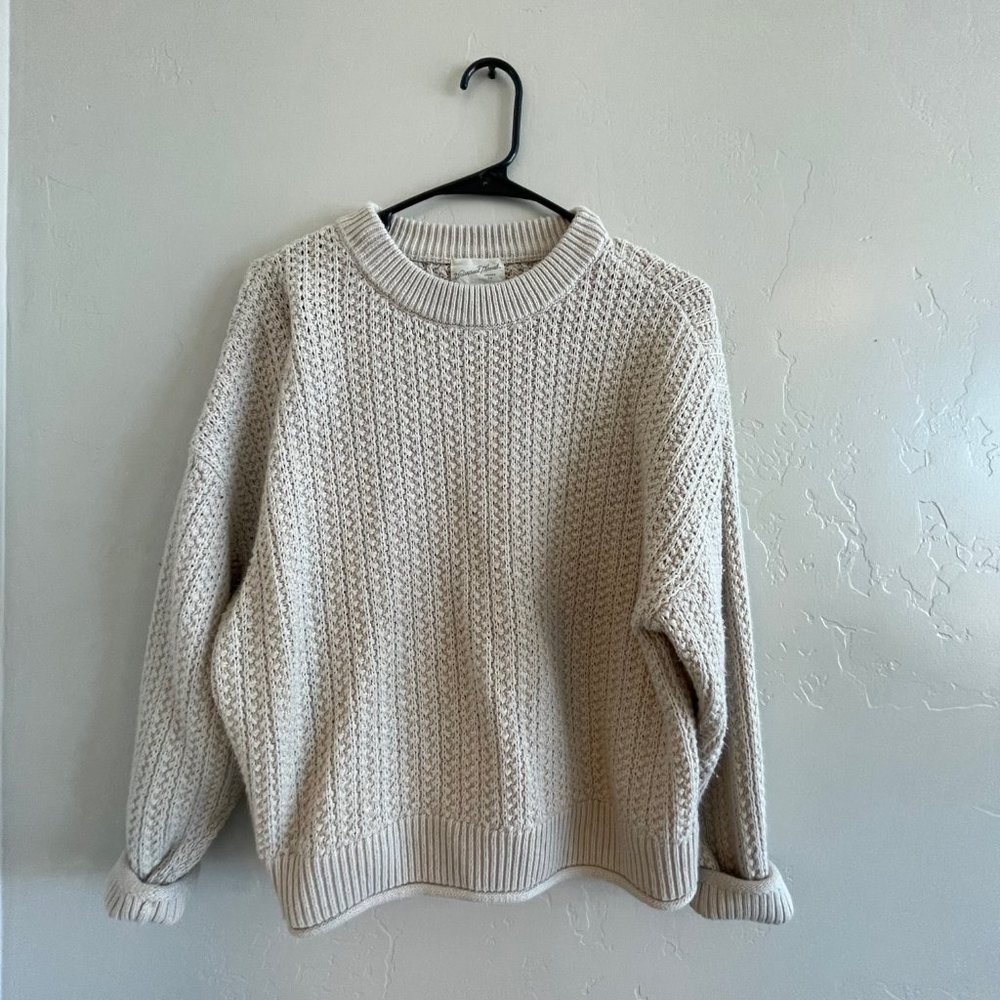 Oversized Knitted Sweater M